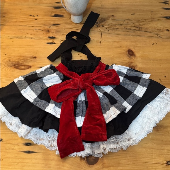 Cindy Lou Who The Grinch Inspired Handmade Costume 9-12 Months - Picture 5 of 9